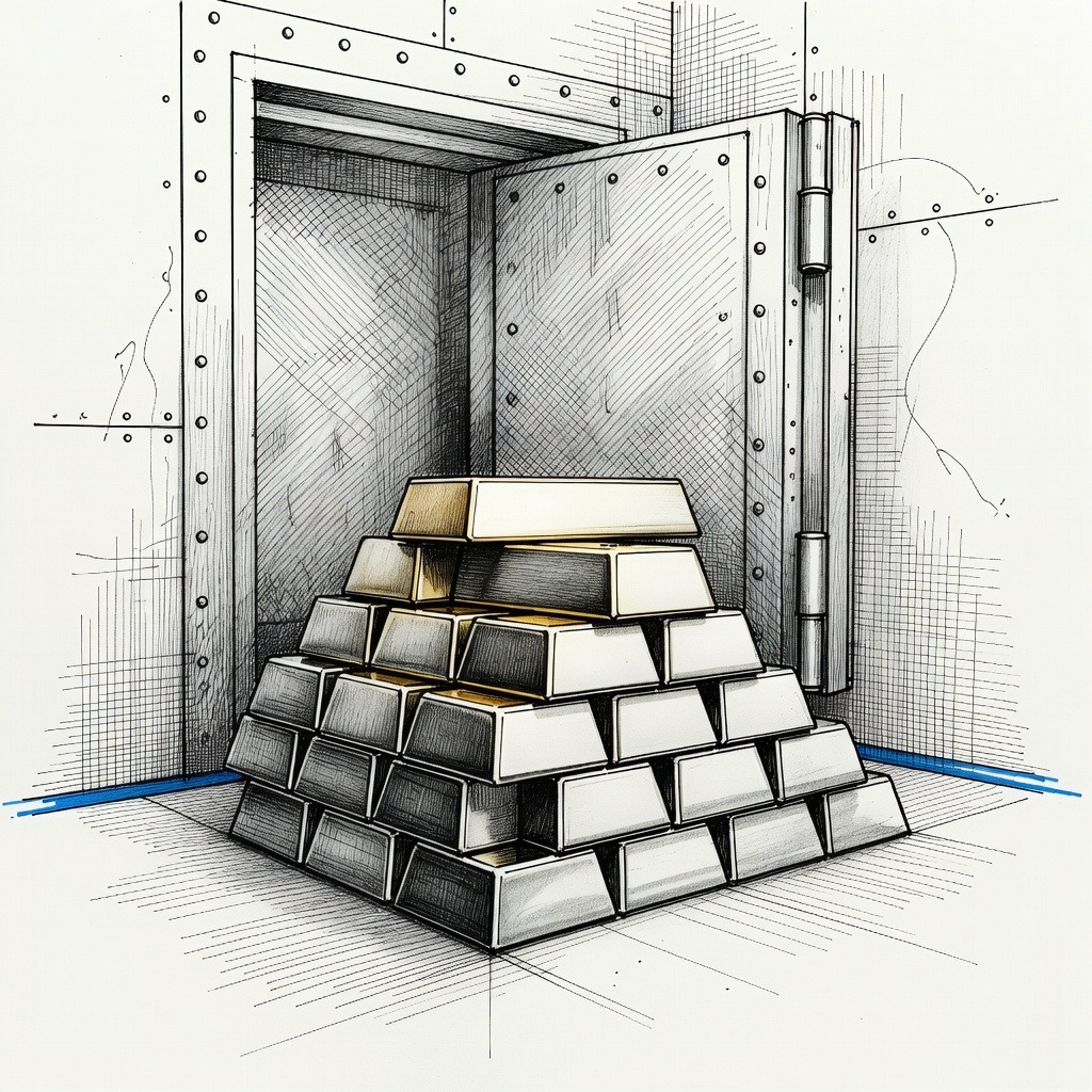 Illustration for: Gold Prices Surpass $5,000 Per Ounce Amid Economic Volatility and Emerging Tax Strategies