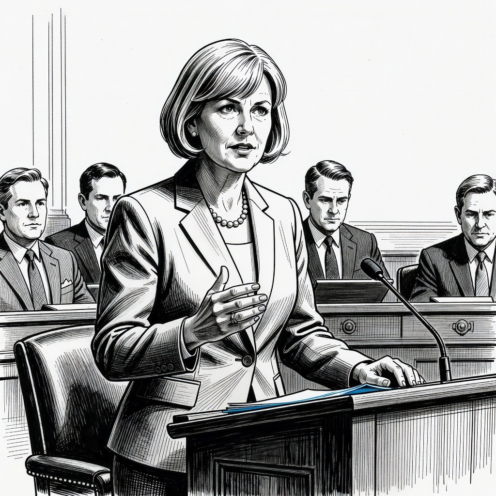 Illustration for: Senate Blocks Competing Measures as Homeland Security Shutdown Continues