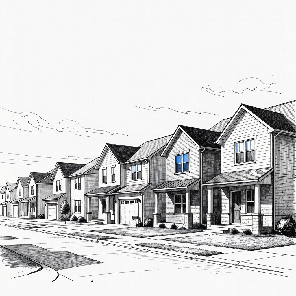 Illustration for: Housing Affordability Bill Faces Impasse Over Investor Restrictions and Senate-House Differences