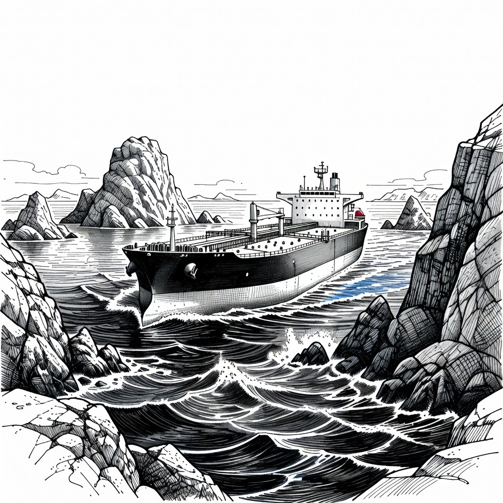 Illustration for: Statement Attributed to Iran's New Supreme Leader Vows to Keep Strait of Hormuz Closed