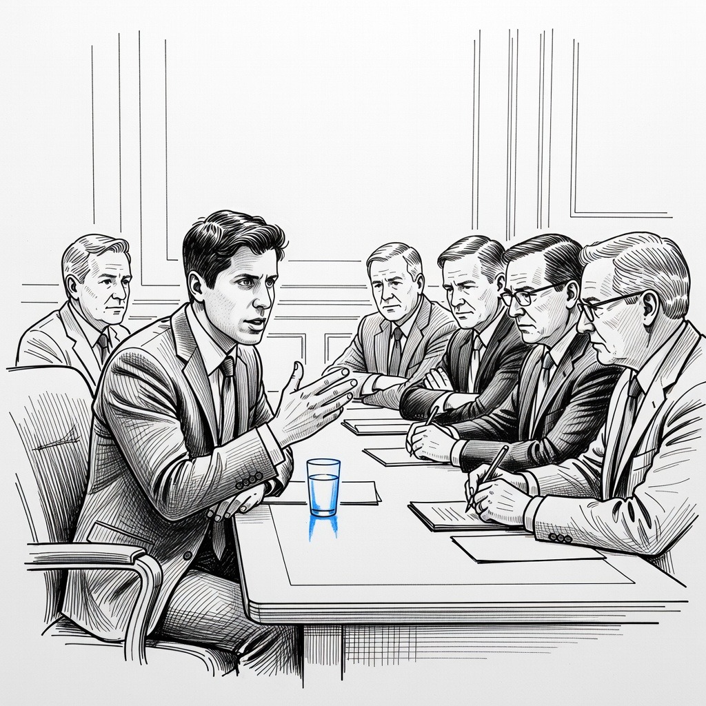 Illustration for: Military Blacklists AI Firm Anthropic as Lawmakers Question OpenAI Over Defense Contracts