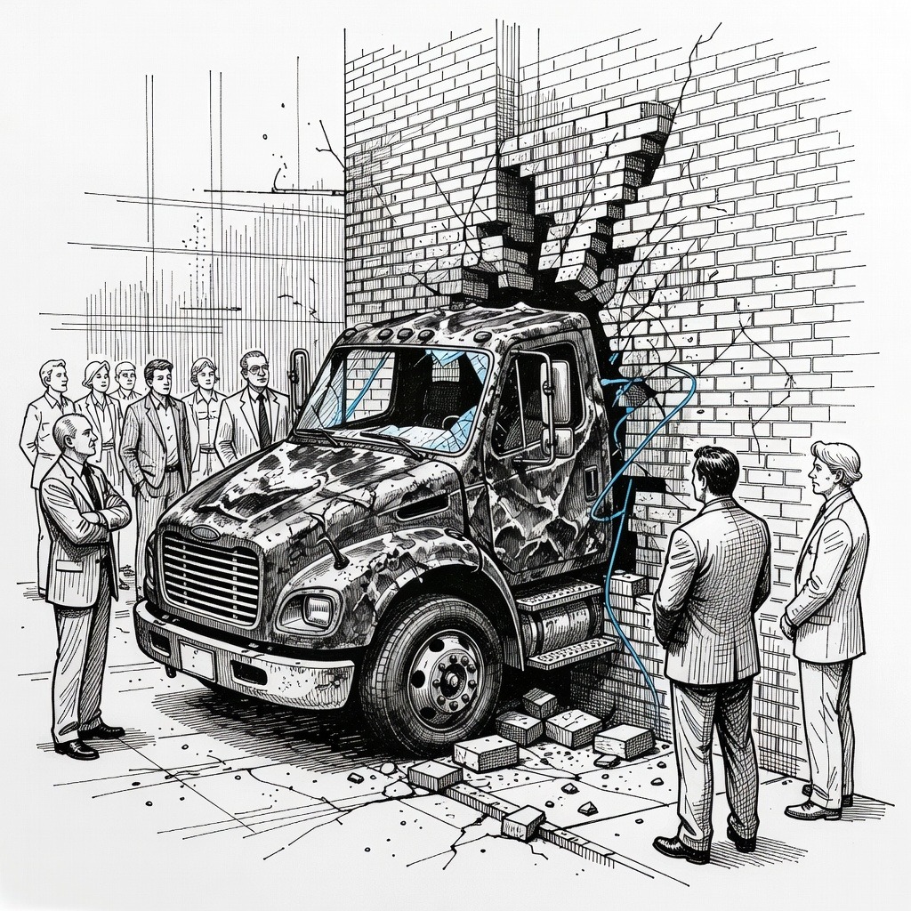 Illustration for: Suspect Dead After Ramming Vehicle into Michigan Synagogue
