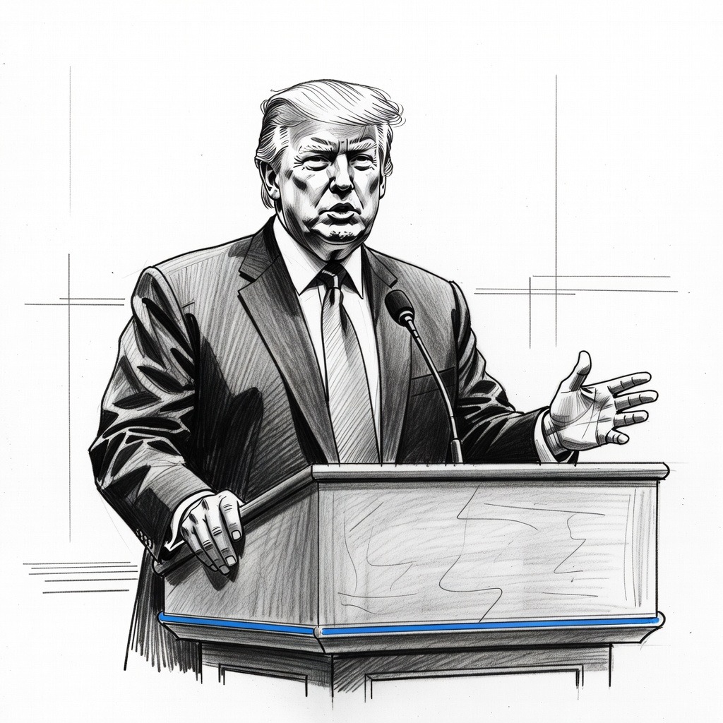 Illustration for: Senate Prepares to Vote on Trump-Backed SAVE America Act