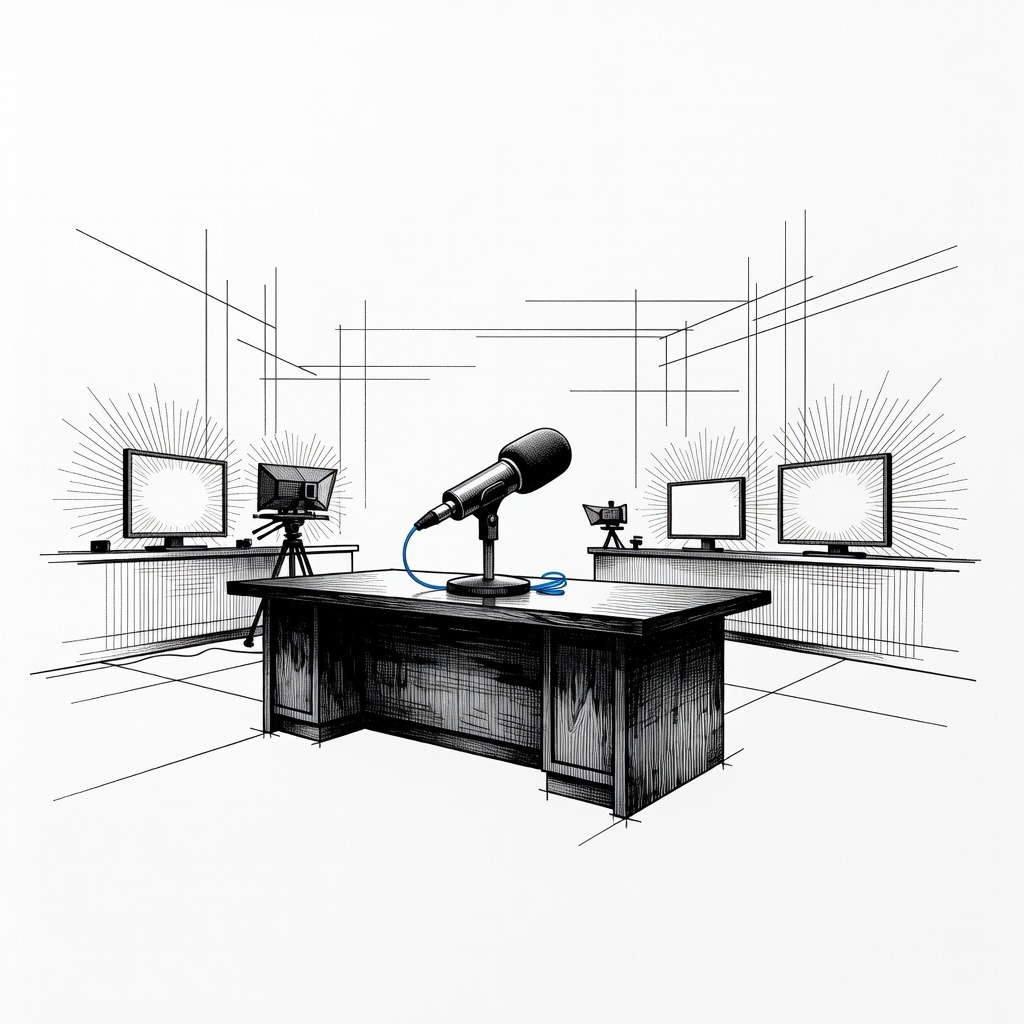 Illustration for: FCC Chair Warns Broadcasters Over Licenses Amid Iran Conflict Coverage