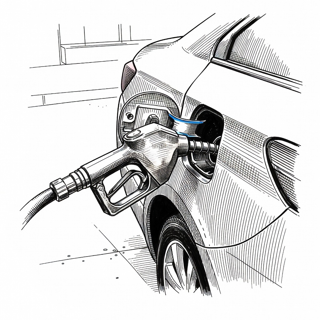 Illustration for: U.S. Fuel Prices Surge as Middle East Conflict Disrupts Global Oil Supply