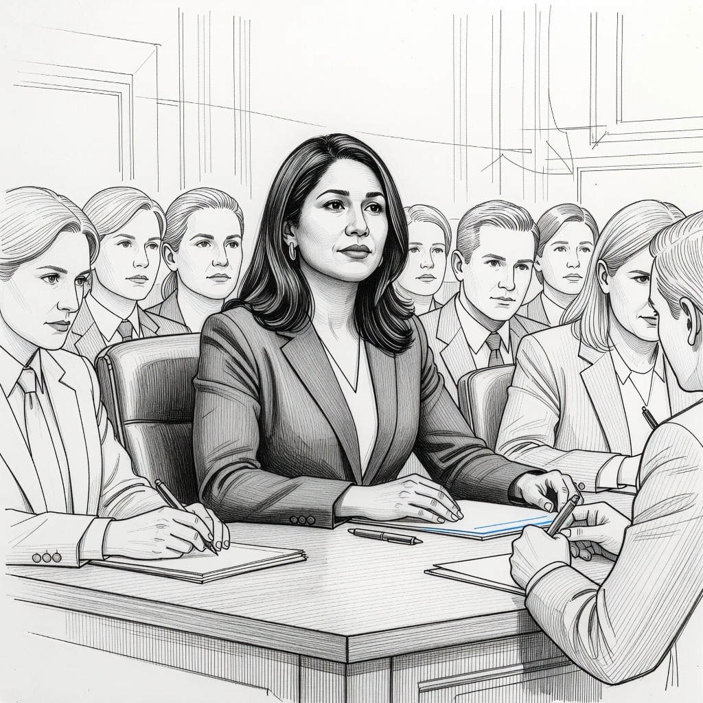 Illustration for: Intelligence Officials Testify Before Senate Amid Iran Conflict and Counterterrorism Chief's Resignation