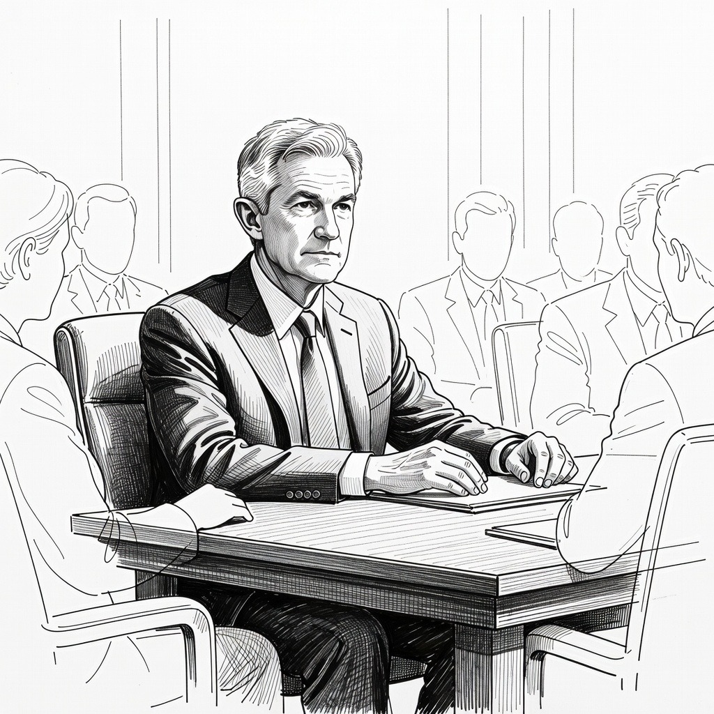 Illustration for: Federal Reserve Expected to Maintain Interest Rates Amid Economic and Geopolitical Uncertainty