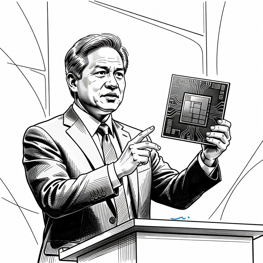 Illustration for: Nvidia Forecasts $1 Trillion in AI Platform Orders as Shares Remain Flat