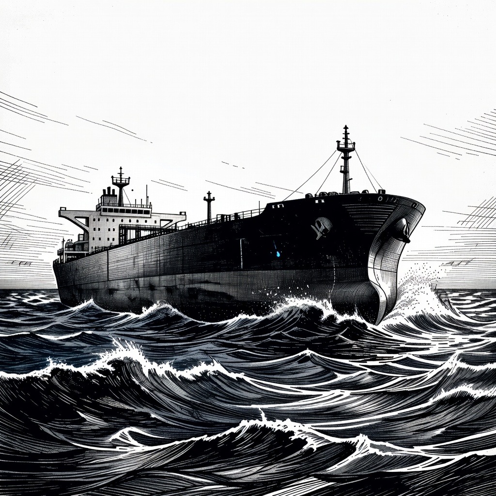 Illustration for: Global Oil Prices Surge Amid Conflict in Iran and Shipping Disruptions