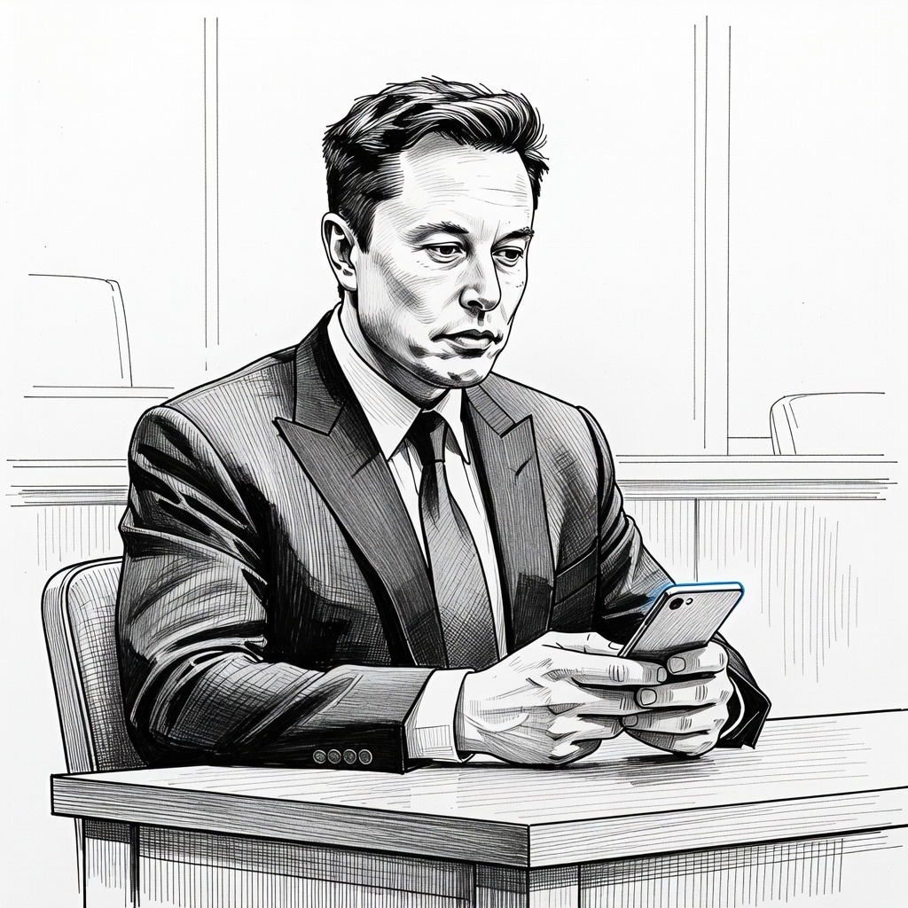 Illustration for: Jury Finds Elon Musk Liable for Misleading Twitter Investors Ahead of Acquisition