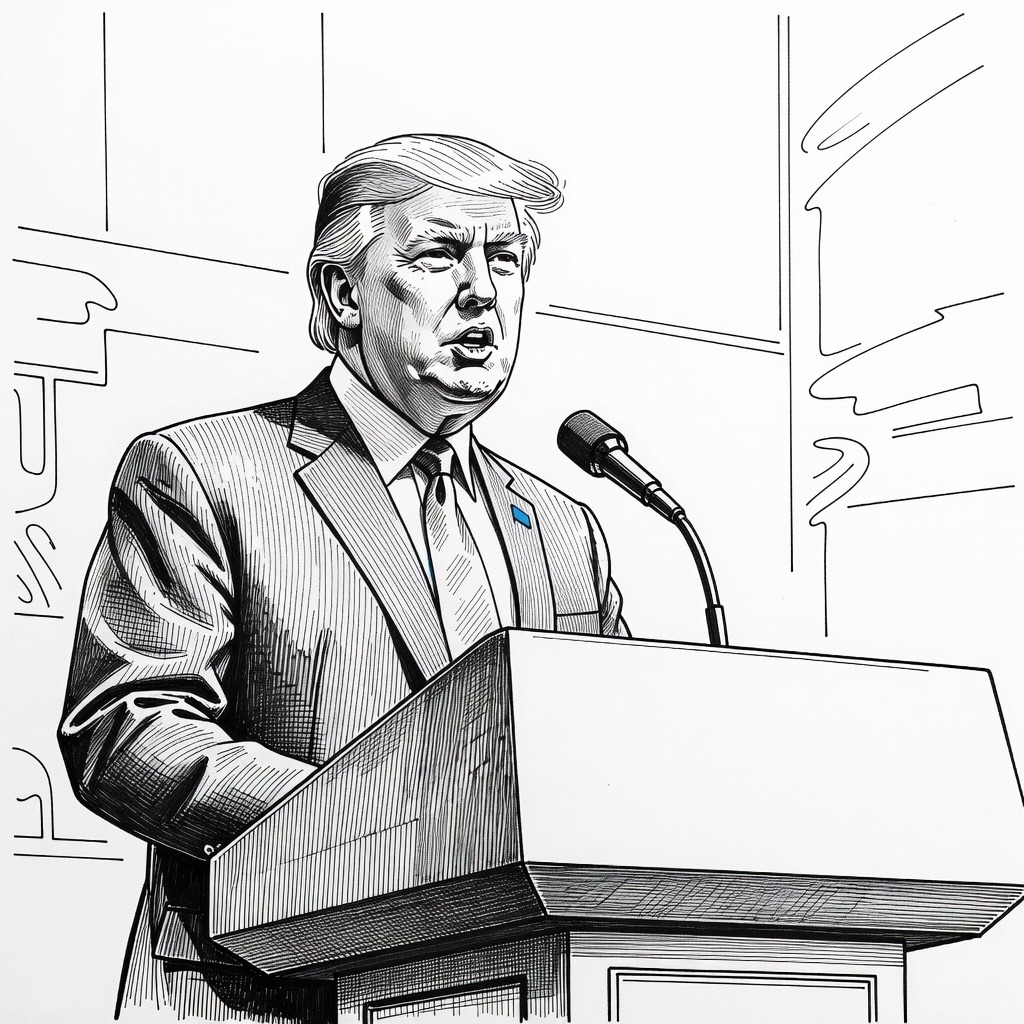 Illustration for: U.S. Senate Rejects Resolution to Limit Presidential War Powers in Iran