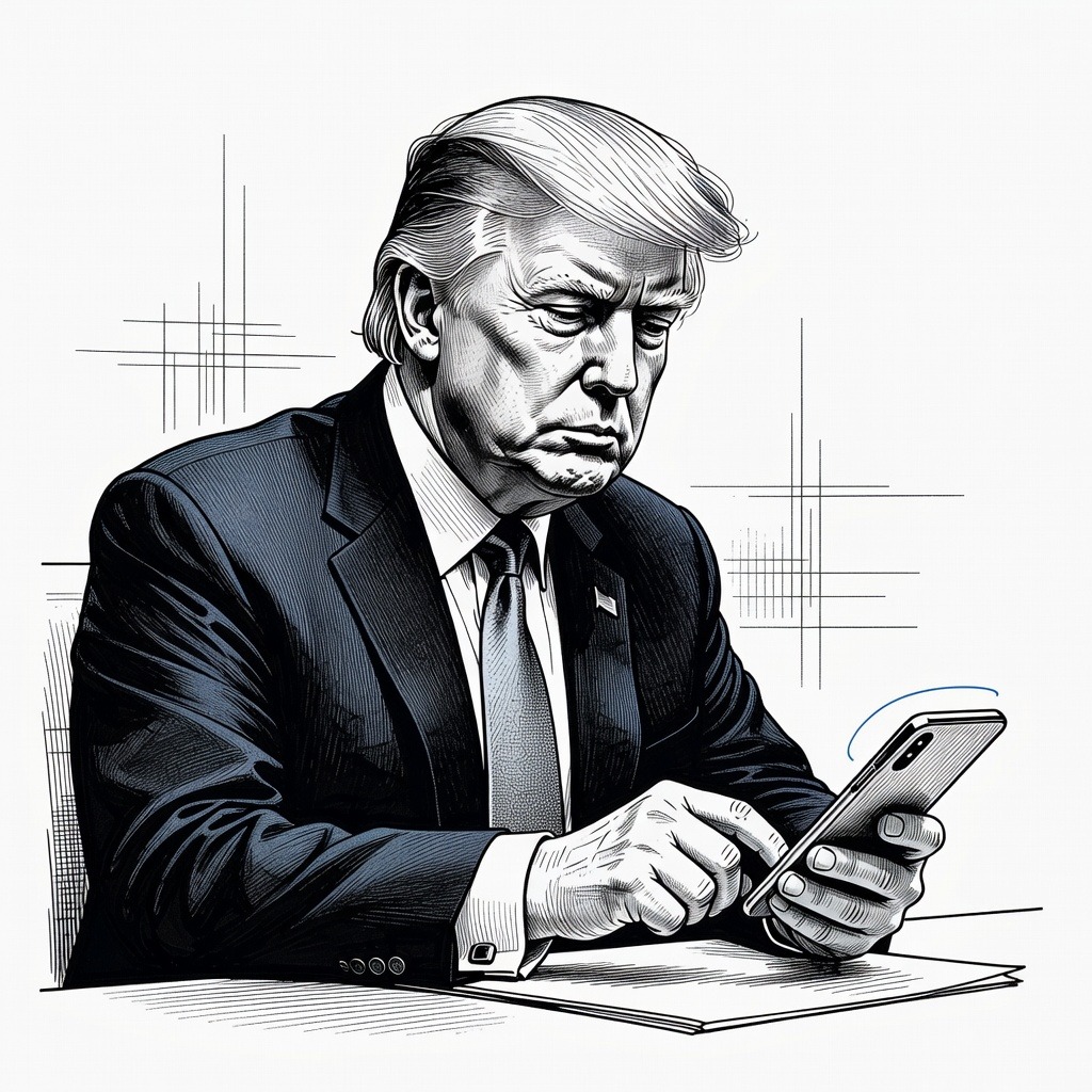 Illustration for: Spike in Oil Futures Trading Preceded Presidential Announcement on Iran