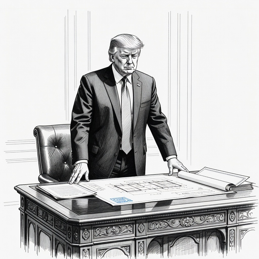 Illustration for: White House Outlines Upcoming Diplomatic Meetings Amid Ongoing Iran Conflict