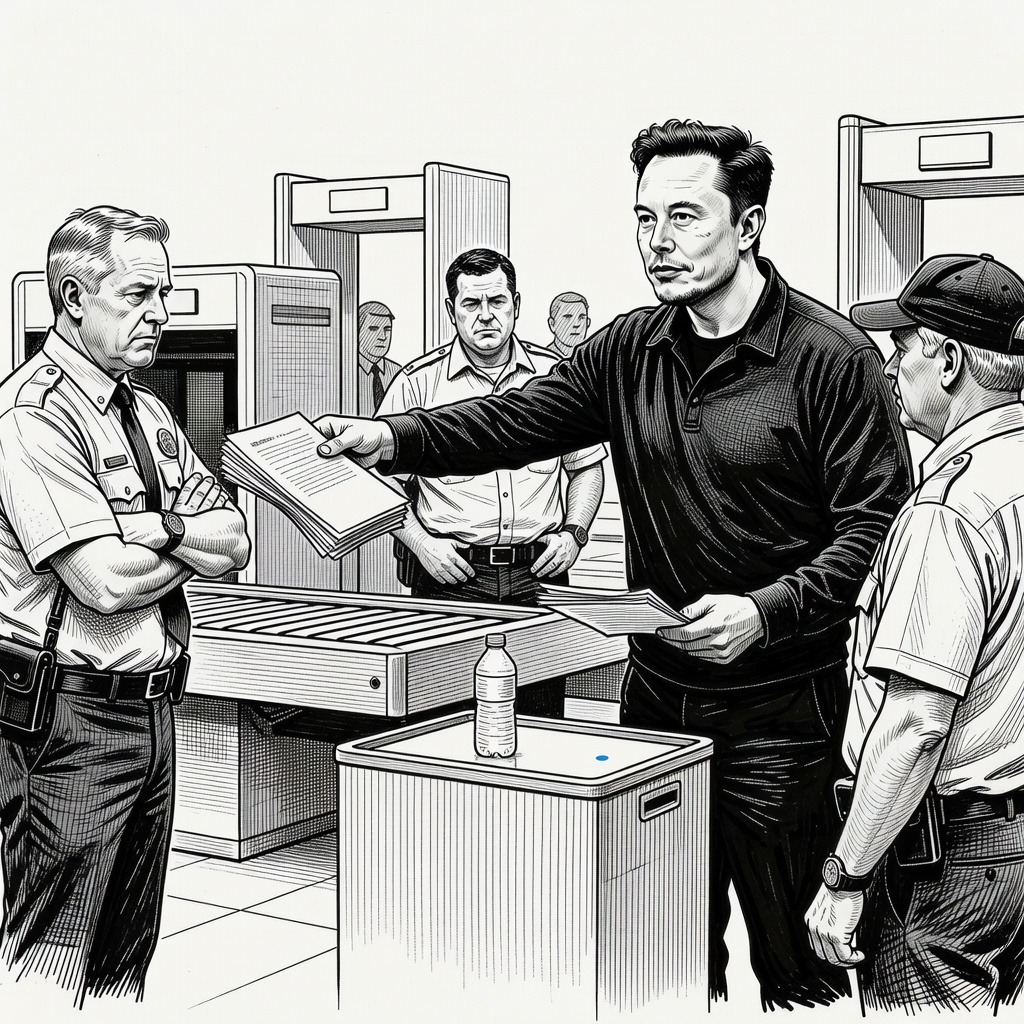 Illustration for: Department of Homeland Security Shutdown Causes Unpaid TSA Staffing Shortages and Airport Delays