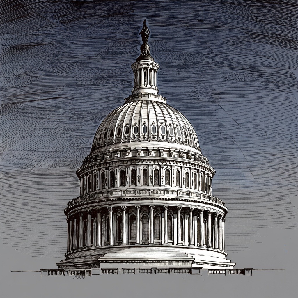 Illustration for: U.S. Lawmakers Debate Funding and Authorization for Ongoing Military Conflict in Iran