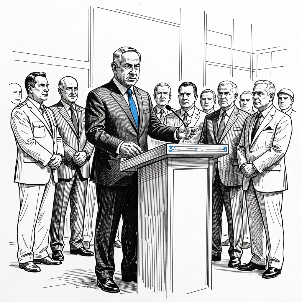 Illustration for: Middle East Conflict Enters Second Month Amid Escalating Strikes and Trade Disruptions