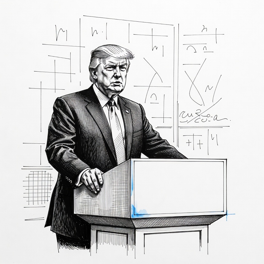 Illustration for: Trump Outlines Next Phase of Iran Conflict as Global Oil Prices Surge