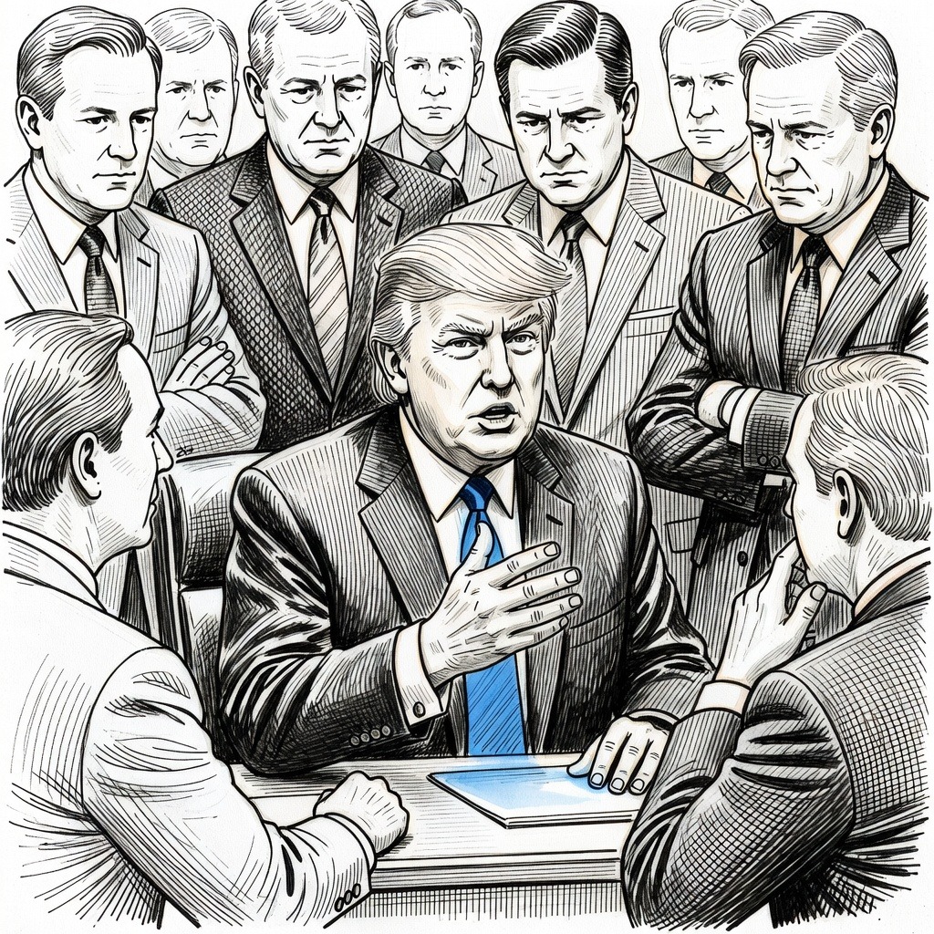 Illustration for: Senate Passes Bill to Fund Most of DHS, Utilizing Two-Track Strategy for Immigration Agencies