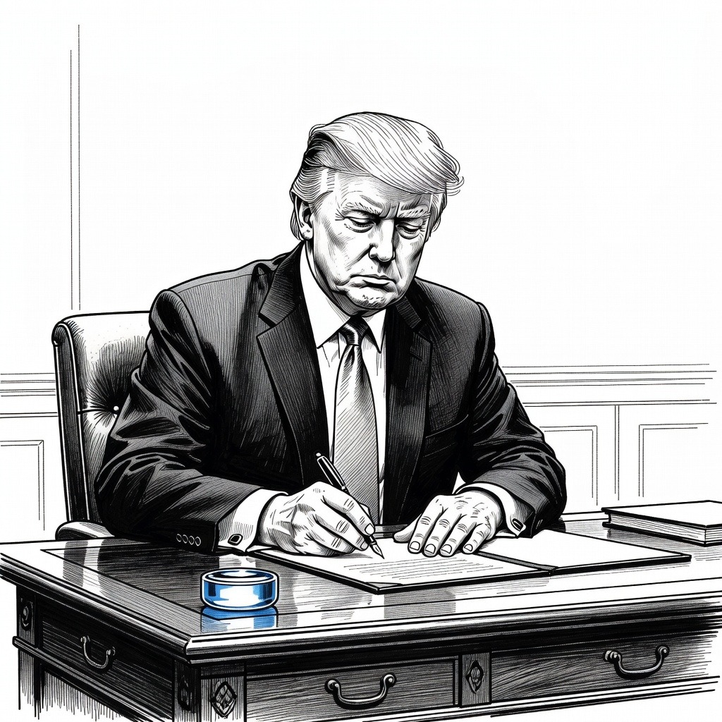 Illustration for: Democratic Leaders Sue to Block Executive Order Regulating Mail-In Voting