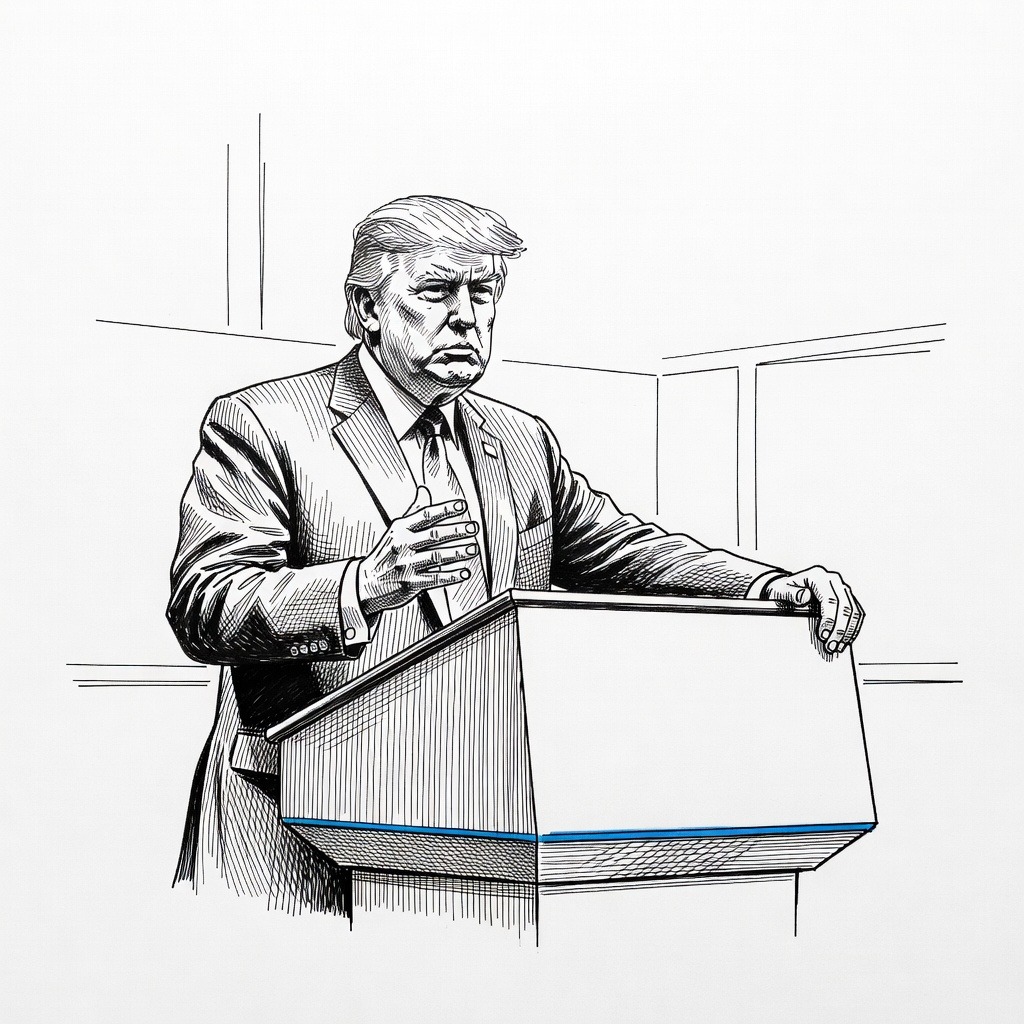 Illustration for: U.S. Rescues Downed Airman in Iran as Trump Issues Ultimatum Over Strait of Hormuz
