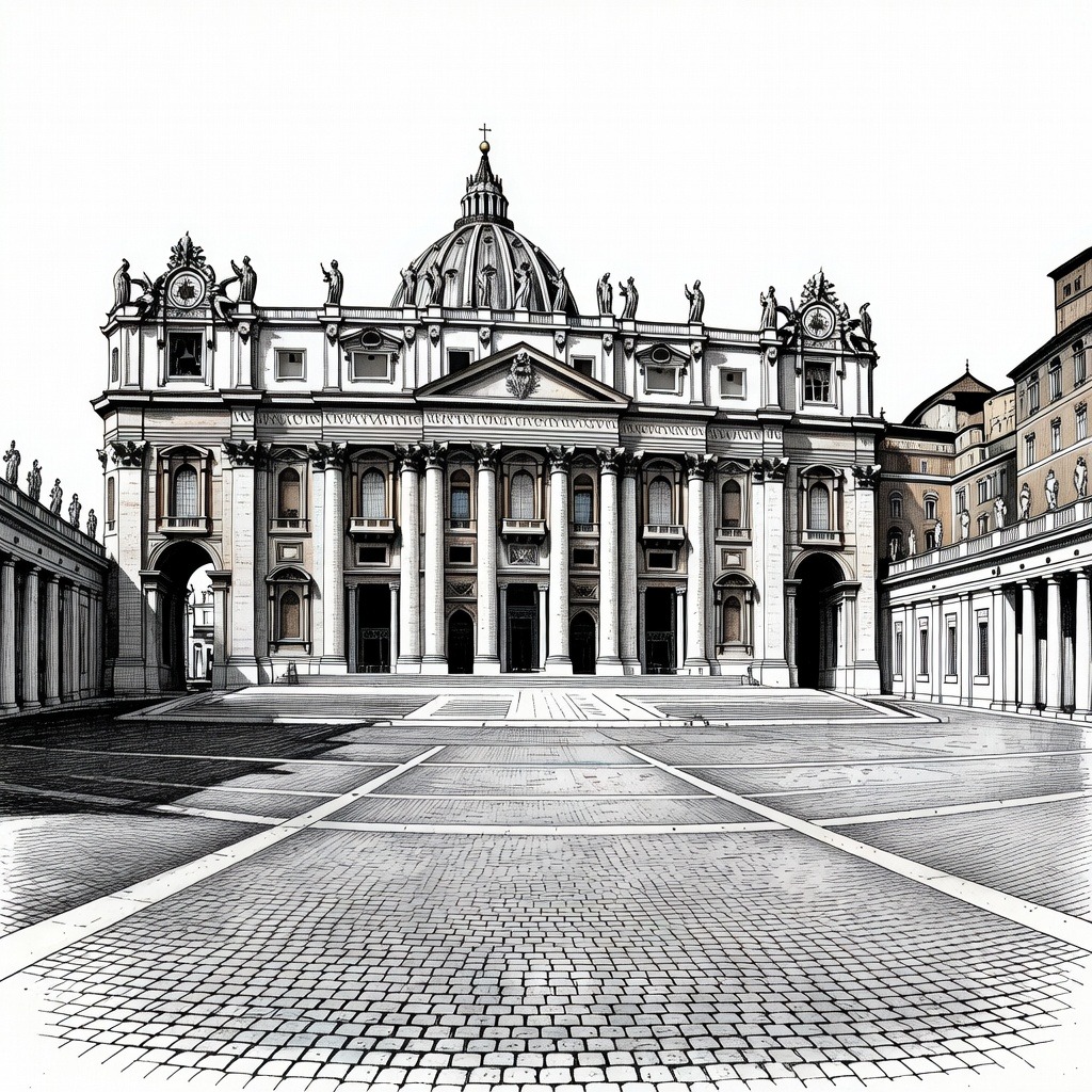 Illustration for: Pope Leo XIV Appeals for Peace and Nonviolence During First Easter Address