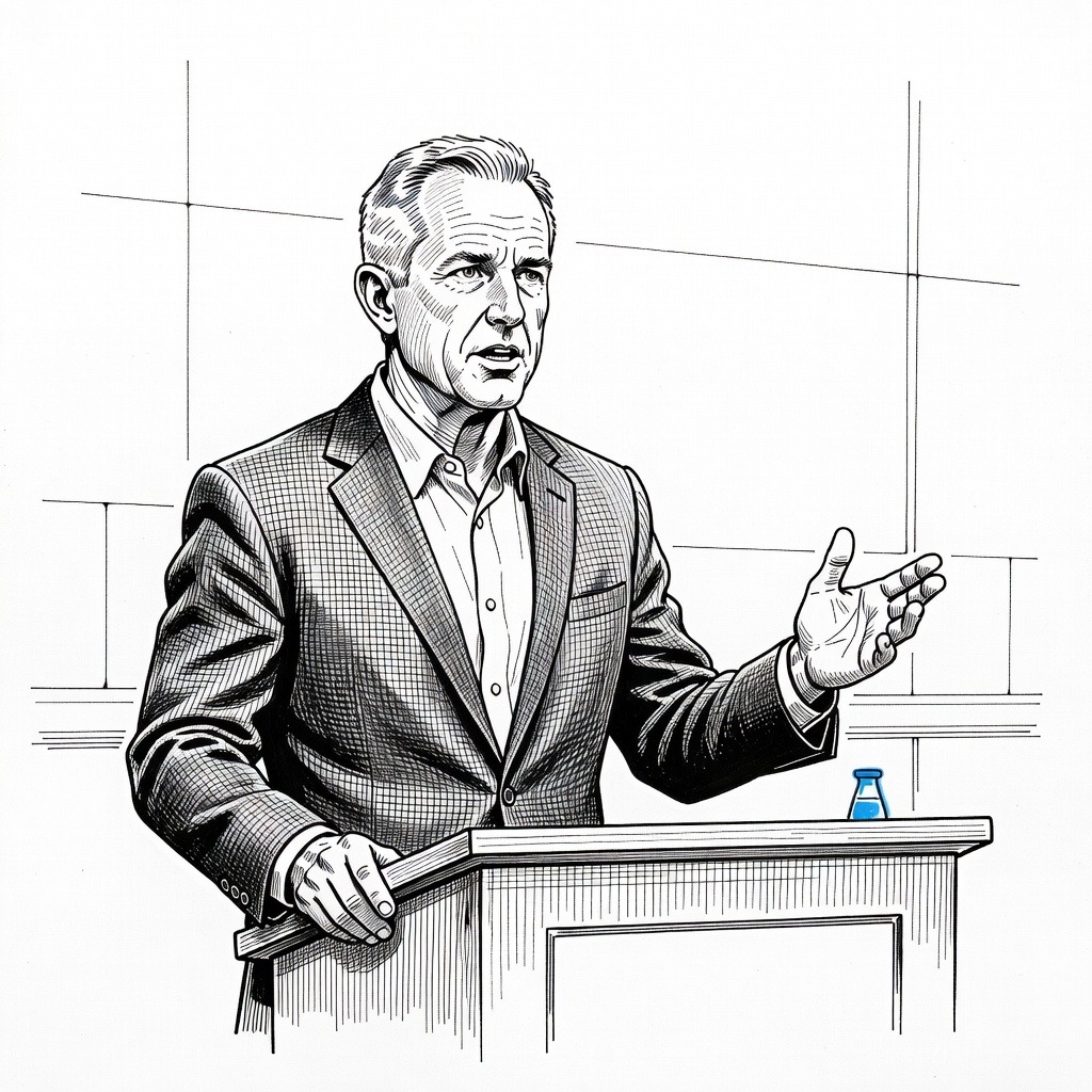 Illustration for: U.S. Agencies Launch Microplastics Initiative Amid Polling on Health Movement Priorities
