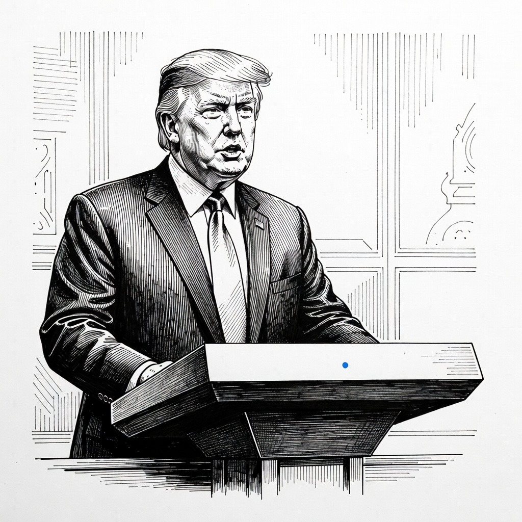 Illustration for: U.S. President Rejects Iranian Proposal as Insufficient Ahead of Strait of Hormuz Deadline