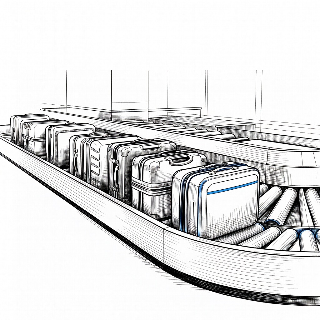 Illustration for: Delta Air Lines Increases Checked Baggage Fees Amid Rising Jet Fuel Costs