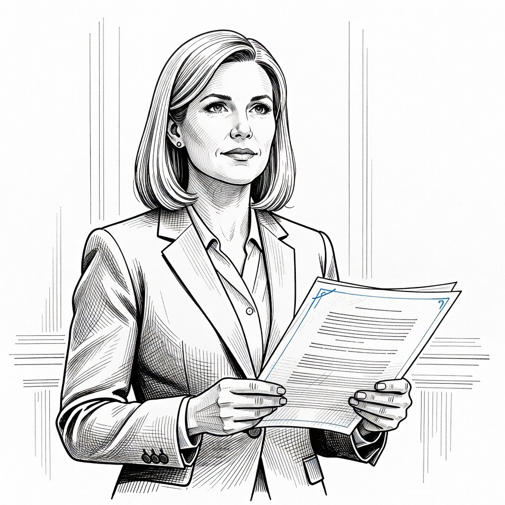 Illustration for: Justice Department Says Pam Bondi Will Not Appear for House Deposition on Epstein Files