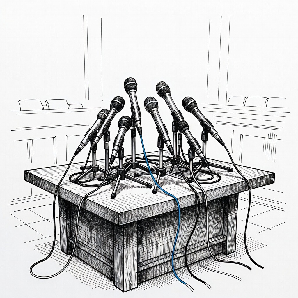 Illustration for: Representative Eric Swalwell Denies Sexual Misconduct Allegations in California Governor Race