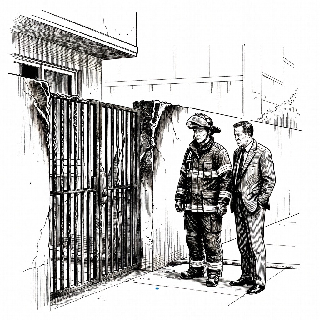 Illustration for: FBI Raids Texas Home of Suspect in Alleged Attack on OpenAI Executive's Residence