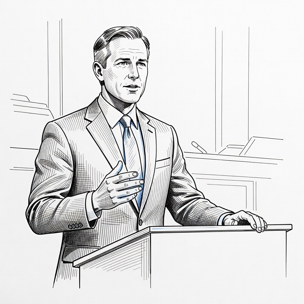 Illustration for: United Airlines CEO Proposes Merger With American Airlines to Administration Officials