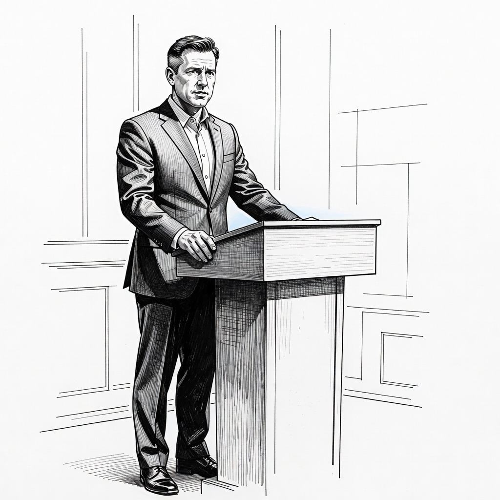 Illustration for: Rep. Eric Swalwell Resigns from Congress Amid Sexual Assault Allegations