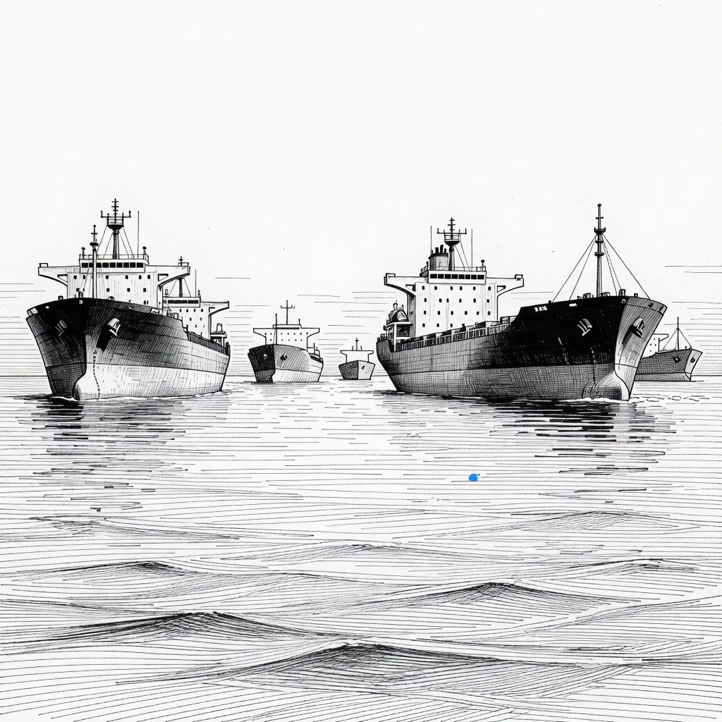 Illustration for: Iran Conflict Drives Up Global Fuel Prices and Disrupts International Trade