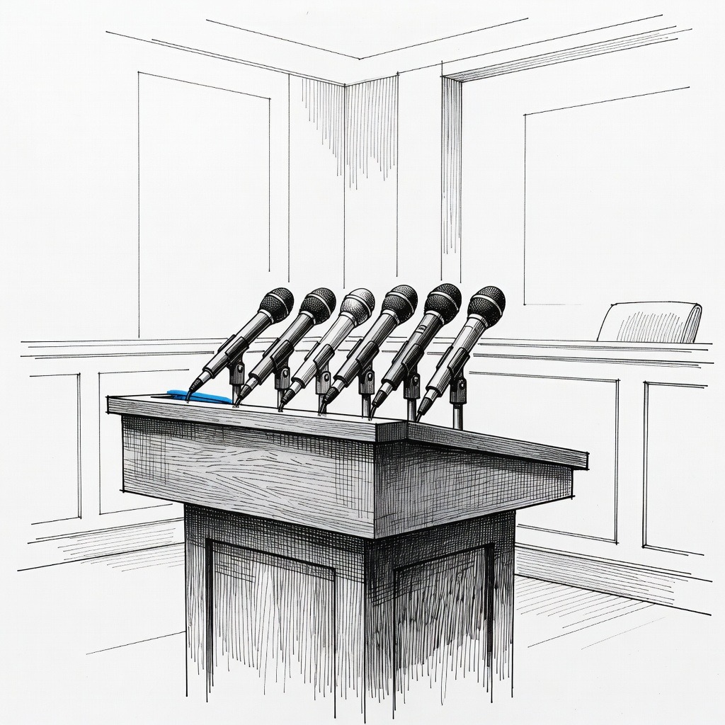 Illustration for: Former California Representative Eric Swalwell Resigns Following Sexual Misconduct Allegations