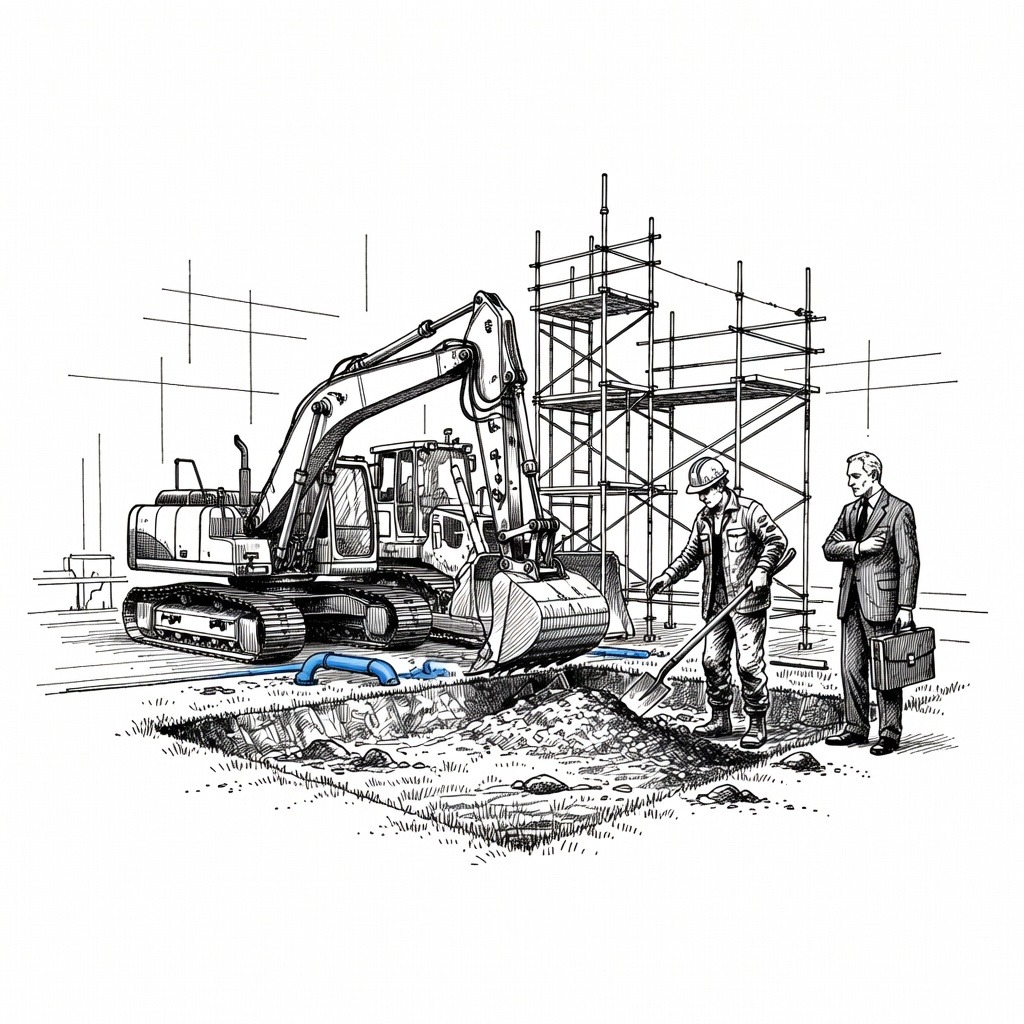 Illustration for: Appeals Court Issues Stay Permitting White House Ballroom Construction to Resume