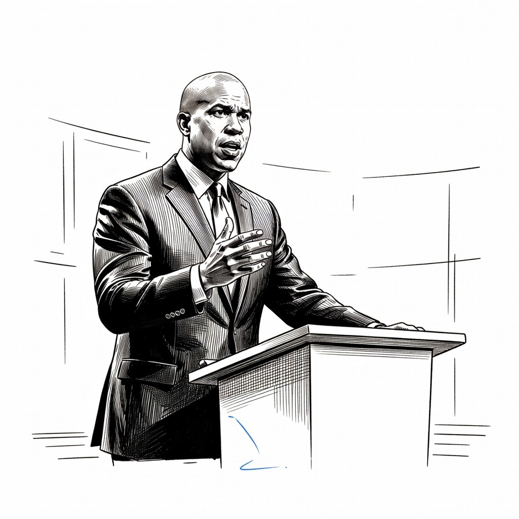 Illustration for: Michigan Democratic Convention Highlights Divisions in Upcoming Senate Primary