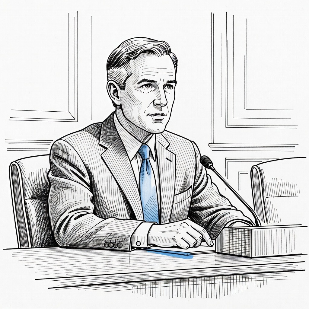 Illustration for: Federal Reserve Chair Nominee Kevin Warsh Set for Senate Confirmation Hearing