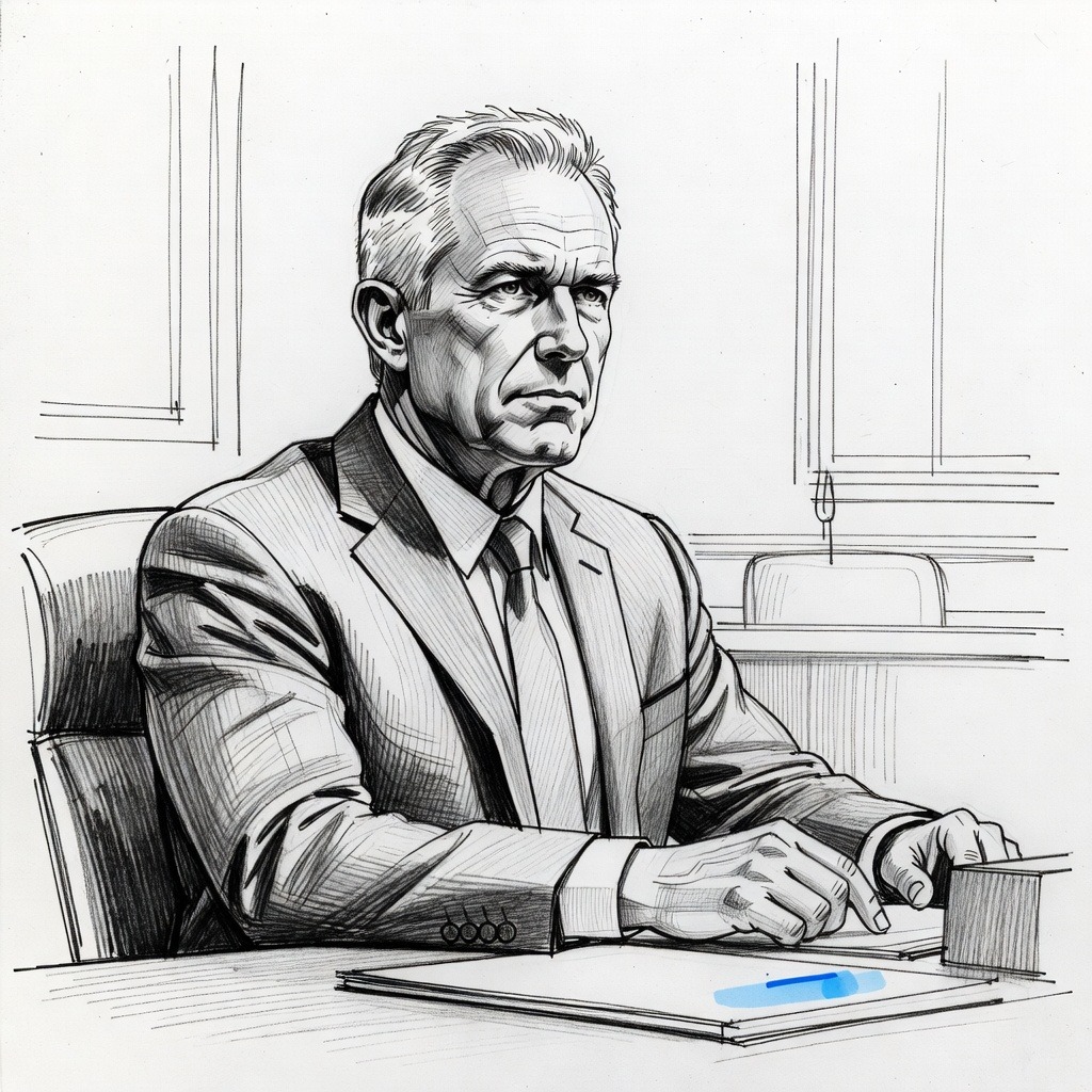 Illustration for: Health Secretary Kennedy Defends Budget Cuts and Vaccine Policies in House Testimony