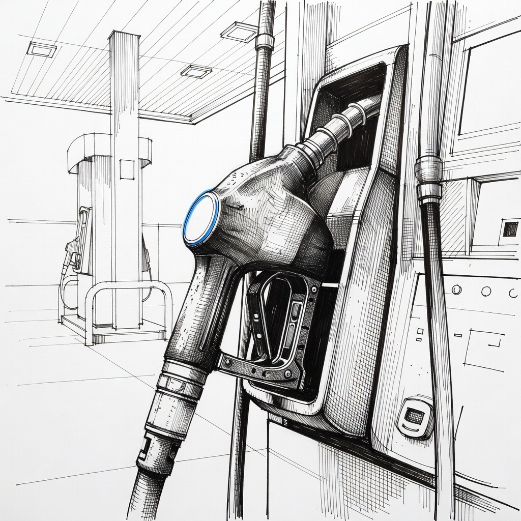 Illustration for: Energy Secretary Adjusts Gas Price Forecast Following Presidential Pushback