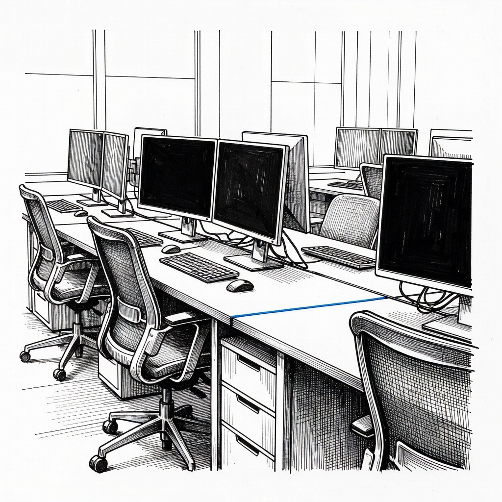 Illustration for: Nike Eliminates 1,400 Technology Roles Amid Broader Industry Job Cuts