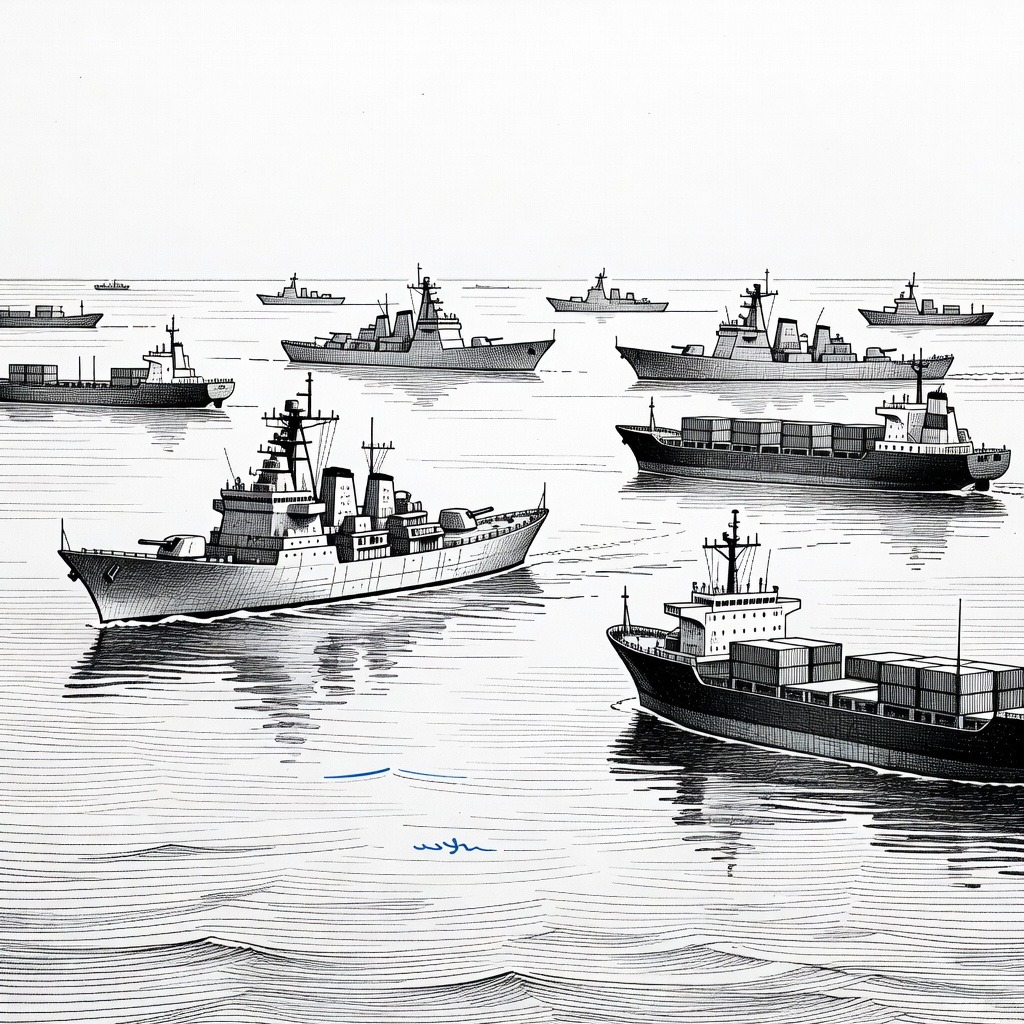 Illustration for: Indefinite Ceasefire Holds in U.S.-Iran Conflict as Hormuz Blockade Disrupts Global Markets