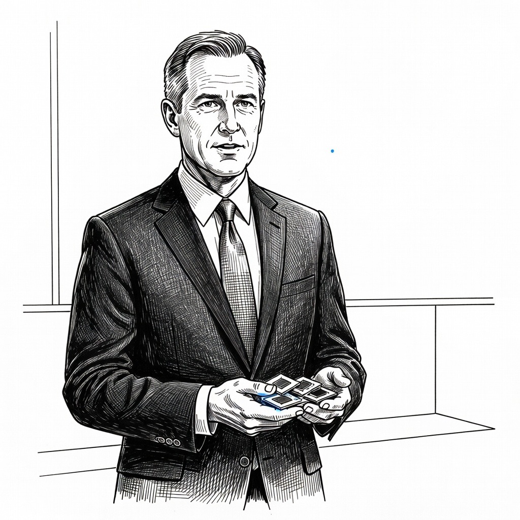 Illustration for: Meta Enters Three-Year Deal to Utilize Amazon Custom AI Chips