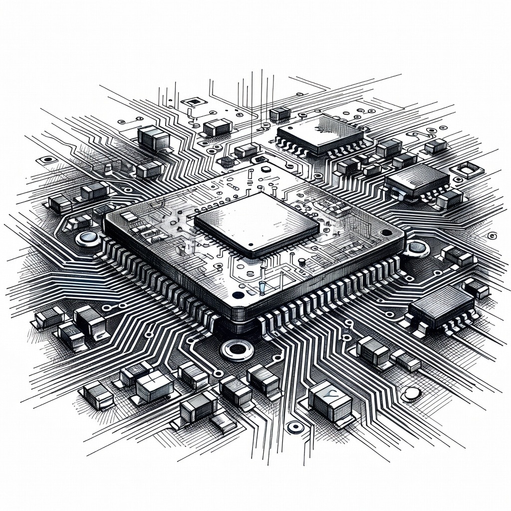 Illustration for: Semiconductor Stocks Surge as Nvidia Market Value Surpasses $5 Trillion