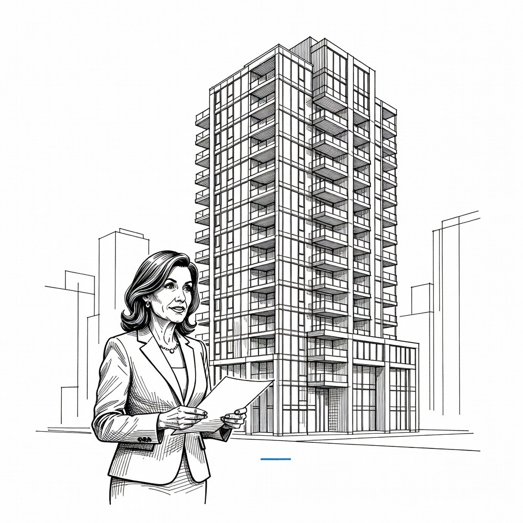 Illustration for: New York Officials Propose Tax on Empty Secondary Residences