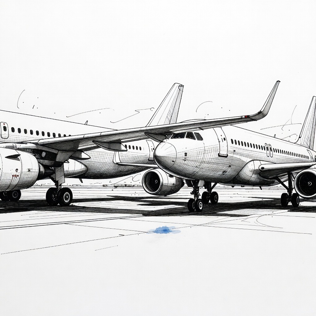 Illustration for: United Airlines CEO Confirms Rejected Merger Proposal to American Airlines