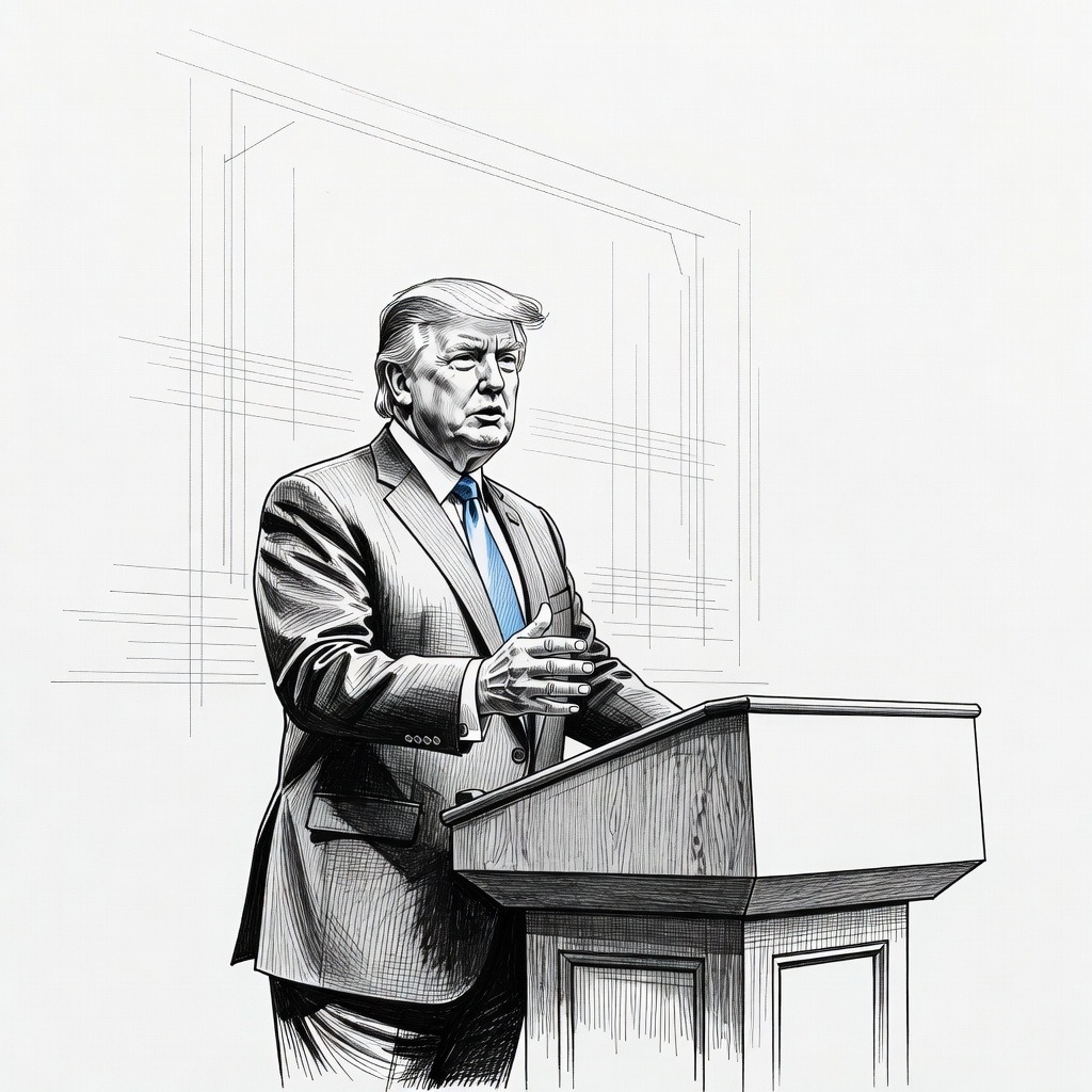 Illustration for: Lawmakers Debate Stalled Homeland Security Funding Following Security Breach at Presidential Event