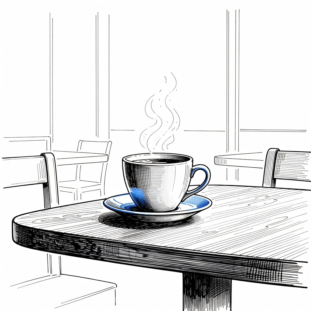 Illustration for: Starbucks Posts Second-Quarter Traffic Growth, Raises Full-Year Earnings Outlook