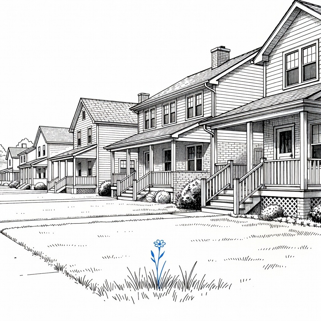 Illustration for: U.S. Mortgage Rates Fluctuate Amid Spring Housing Market Activity