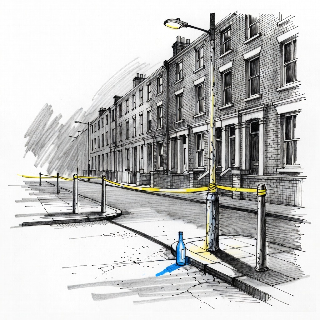 Illustration for: Man Arrested Following Stabbing Incident in Northwest London